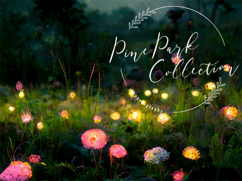 Kate Fairy Garden Whimsy One Backdrop Designed By Pine Park Collection - Kate Backdrop AU