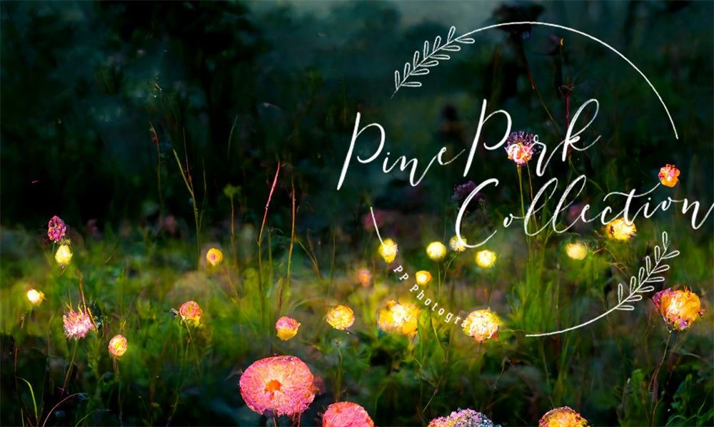 Kate Fairy Garden Whimsy One Backdrop Designed By Pine Park Collection - Kate Backdrop AU