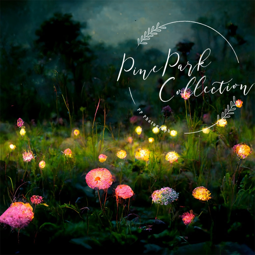 Kate Fairy Garden Whimsy One Backdrop Designed By Pine Park Collection - Kate Backdrop AU
