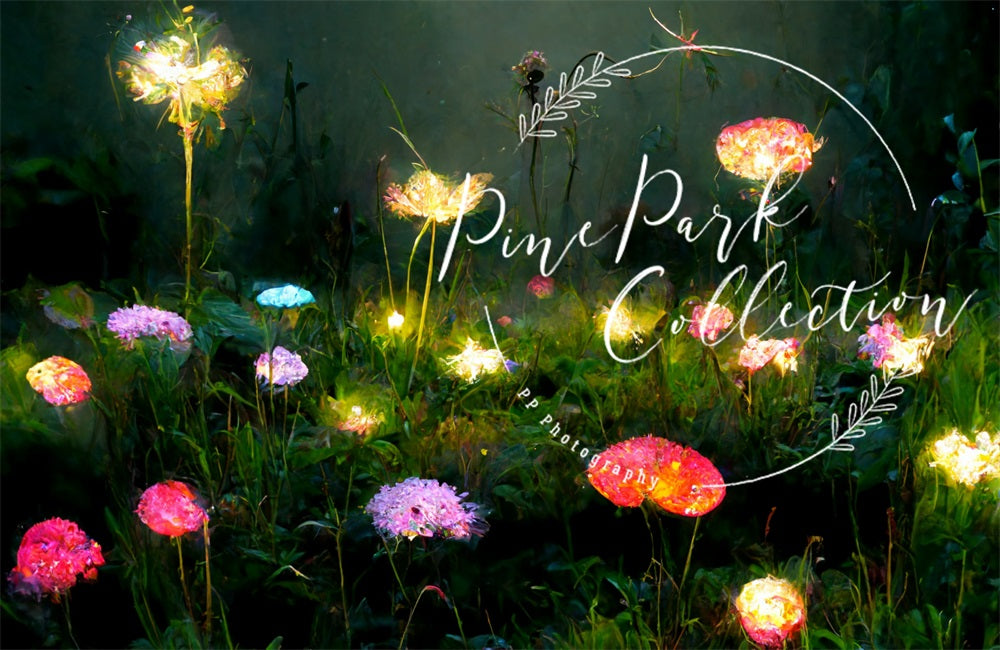 Kate Fairy Garden Whimsy Two Backdrop Designed By Pine Park Collection - Kate Backdrop AU