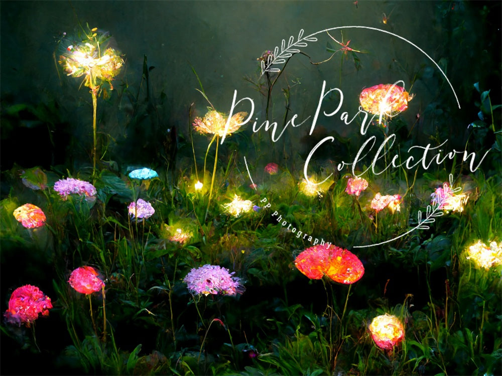 Kate Fairy Garden Whimsy Two Backdrop Designed By Pine Park Collection - Kate Backdrop AU