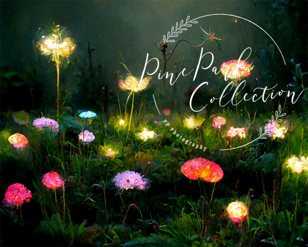 Kate Fairy Garden Whimsy Two Backdrop Designed By Pine Park Collection - Kate Backdrop AU