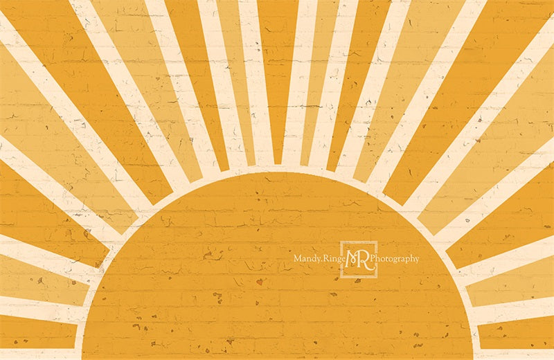 Kate Sunshine Brick Wall Backdrop Designed by Mandy Ringe Photography - Kate Backdrop AU