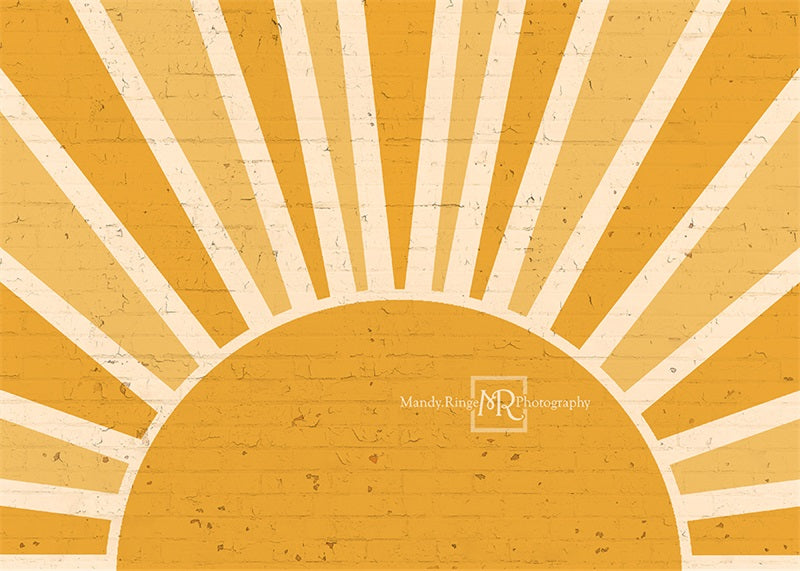 Kate Sunshine Brick Wall Backdrop Designed by Mandy Ringe Photography - Kate Backdrop AU