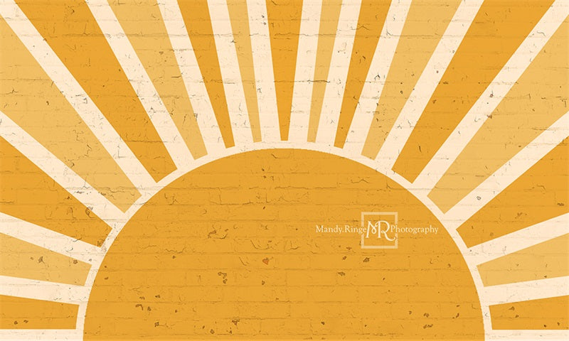 Kate Sunshine Brick Wall Backdrop Designed by Mandy Ringe Photography - Kate Backdrop AU