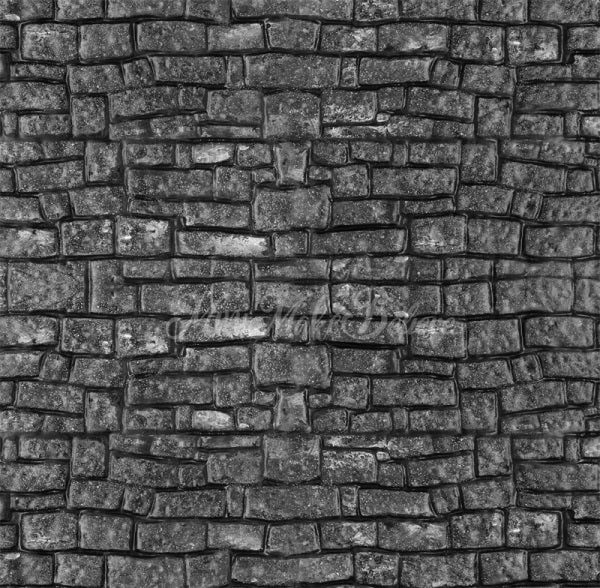 Kate Gray Cobblestone Backdrop Ground Holiday Halloween Christmas Designed by Mini MakeBelieve - Kate Backdrop AU