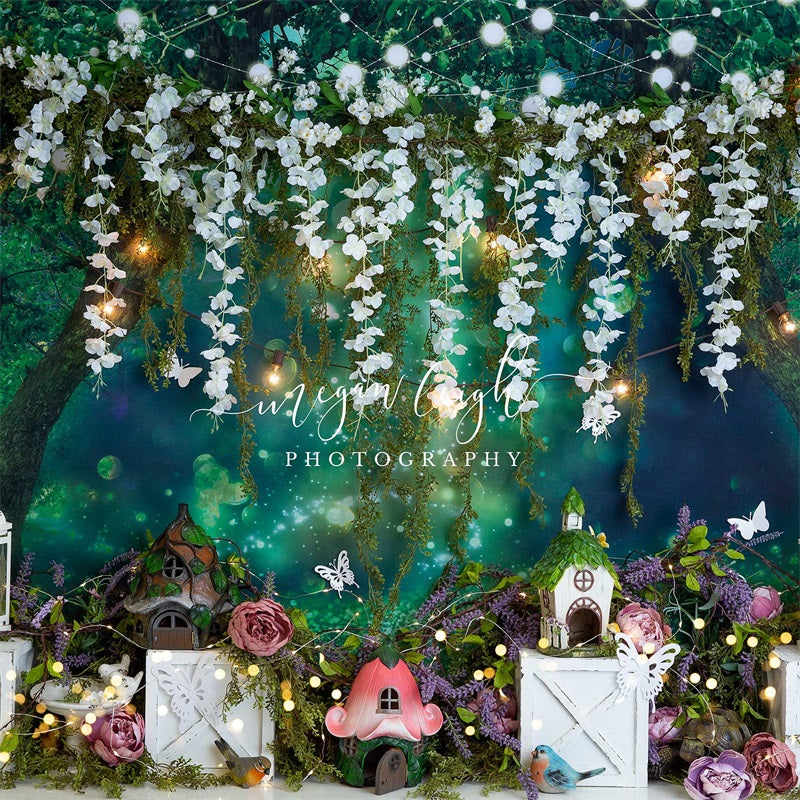 Kate Fairy Garden Backdrop Designed by Megan Leigh Photography
