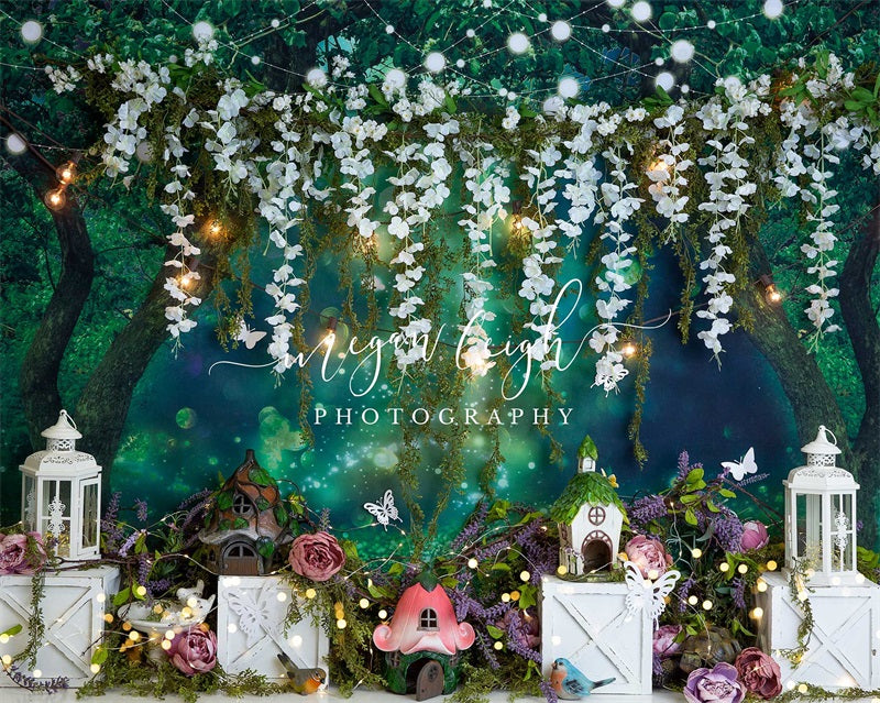 Kate Fairy Garden Backdrop Designed by Megan Leigh Photography