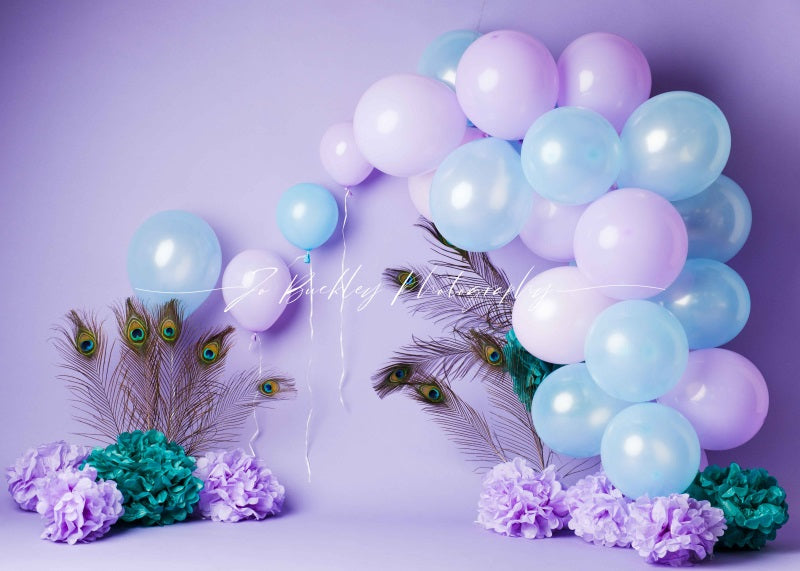 Kate Peacock Purple Backdrop Designed by Jo Buckley Photography - Kate Backdrop AU