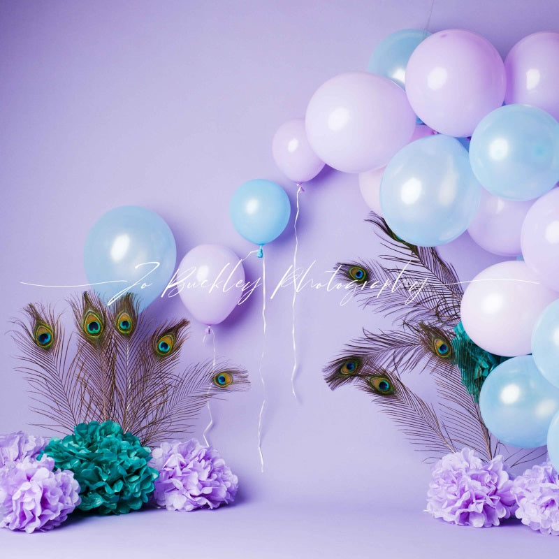 Kate Peacock Purple Backdrop Designed by Jo Buckley Photography - Kate Backdrop AU