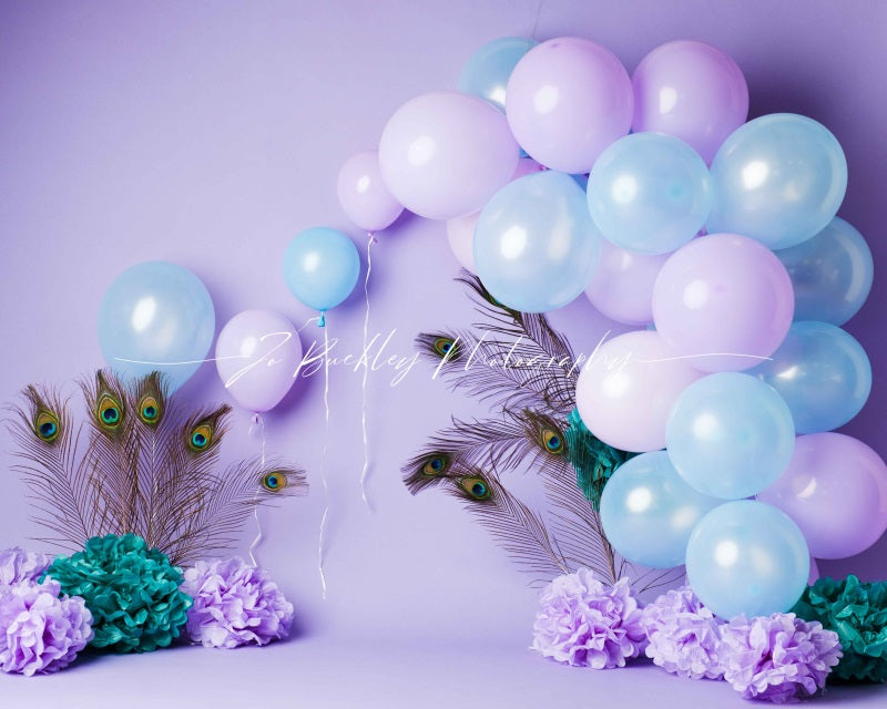Kate Peacock Purple Backdrop Designed by Jo Buckley Photography - Kate Backdrop AU