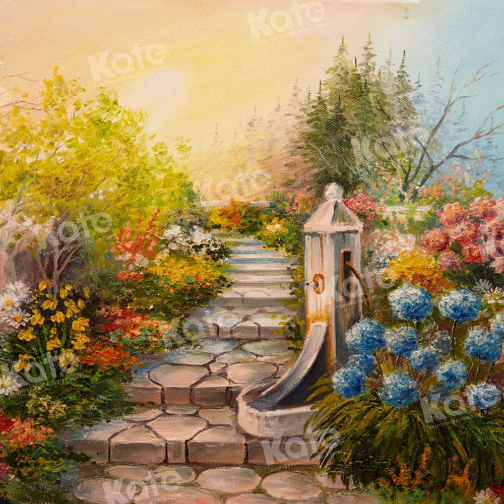 Kate Spring Romantic Trail Backdrop Designed by Chain Photography - Kate Backdrop AU