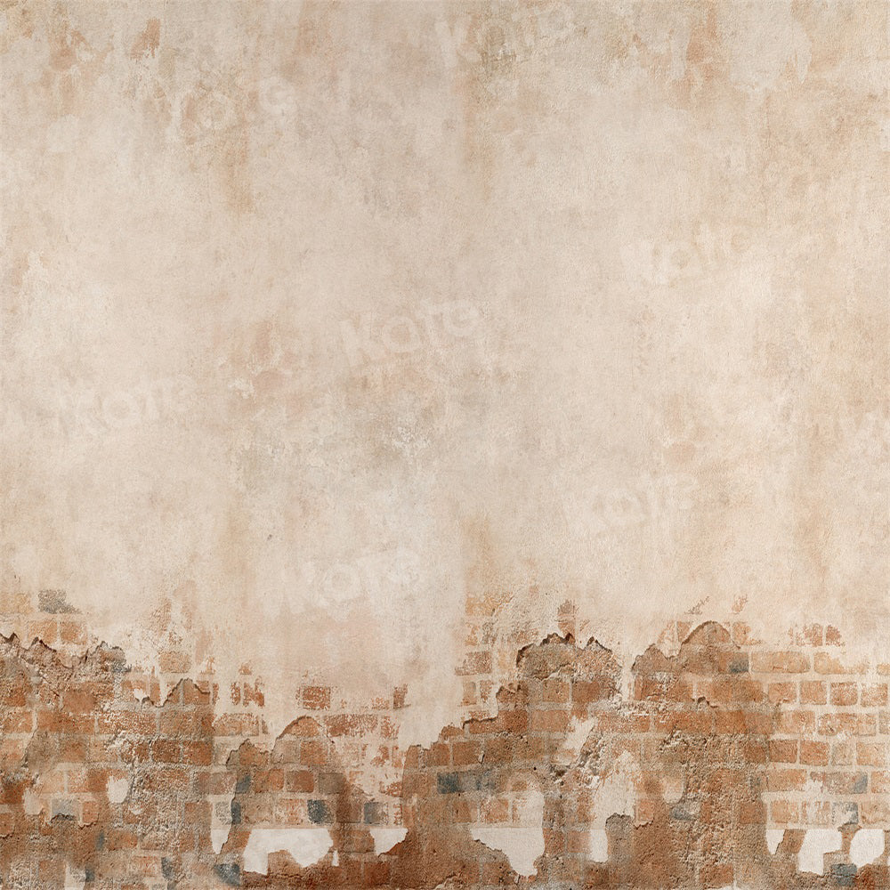 Kate Brown Shabby Old Wall Backdrop for Photography - Kate Backdrop AU