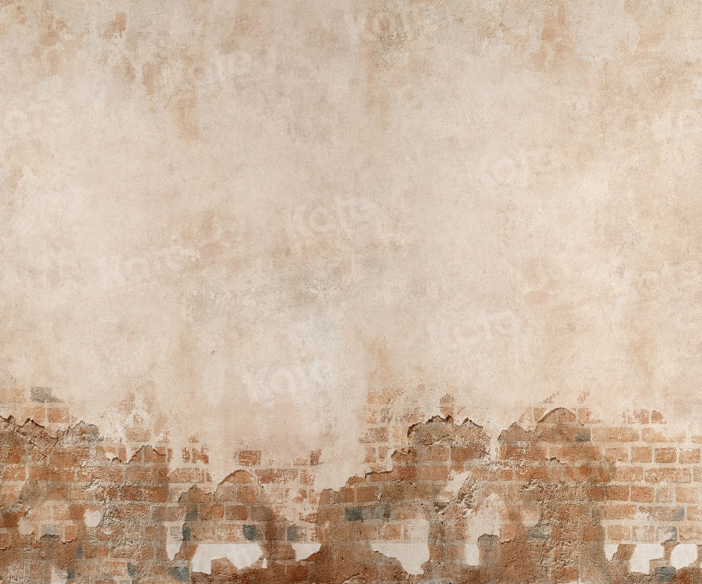 Kate Brown Shabby Old Wall Backdrop for Photography - Kate Backdrop AU