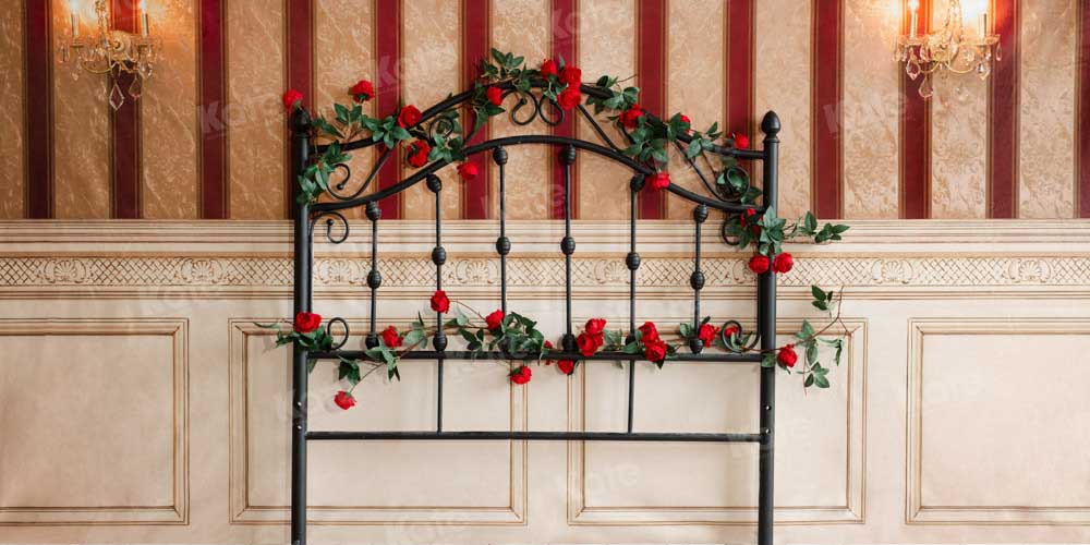 Kate Valentine's Day Backdrop Headboard Designed by Emetselch - Kate Backdrop AU