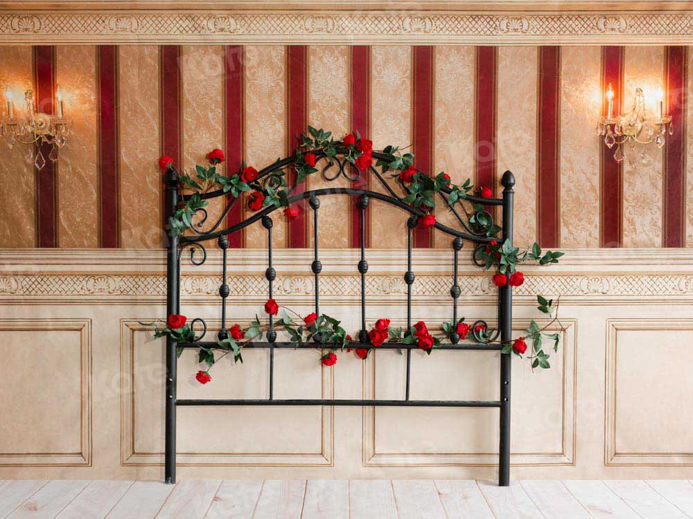 Kate Valentine's Day Backdrop Headboard Designed by Emetselch - Kate Backdrop AU