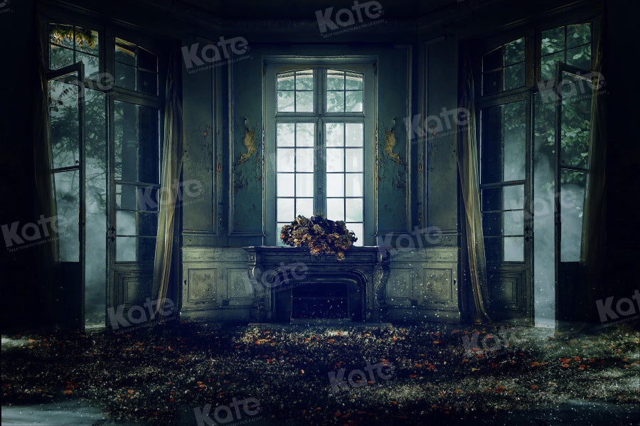 Kate Retro Window Architecture Church Wedding Backdrop for Photography - Kate Backdrop AU