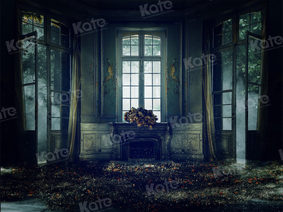 Kate Retro Window Architecture Church Wedding Backdrop for Photography - Kate Backdrop AU