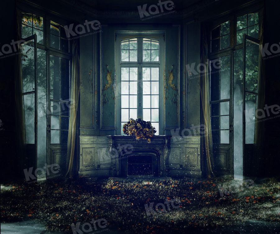 Kate Retro Window Architecture Church Wedding Backdrop for Photography - Kate Backdrop AU