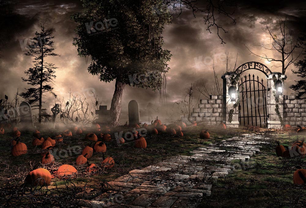 Kate Halloween Night Backdrop Designed by Chain Photography - Kate Backdrop AU