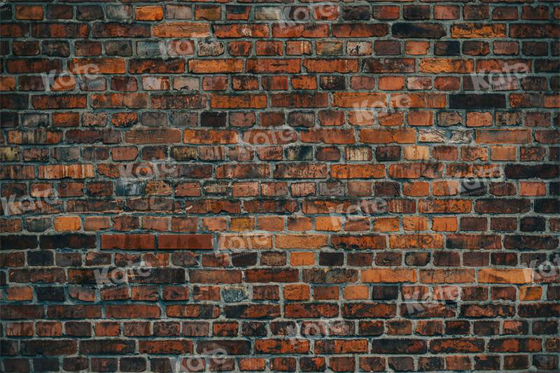 Kate Retro Dark Brick Wall Backdrop for Photography - Kate Backdrop AU