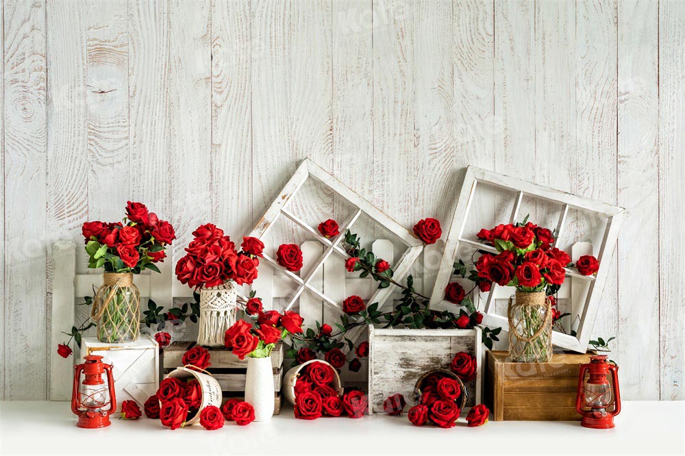 Kate Valentine's Day Rose Backdrop Birthday Designed by Emetselch - Kate Backdrop AU
