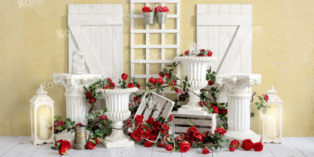 Kate Valentine's Day Backdrop Spring Retro Designed by Emetselch - Kate Backdrop AU