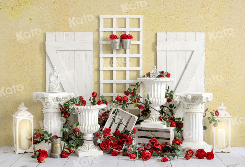 Kate Valentine's Day Backdrop Spring Retro Designed by Emetselch