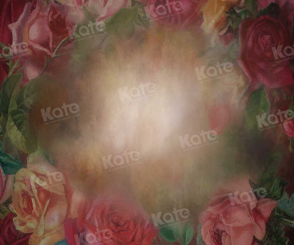 Kate Flower Abstract Backdrop Boudoir Fine Art Designed by GQ