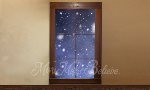 Kate Star Night Sky Backdrop Window Designed by Mini MakeBelieve
