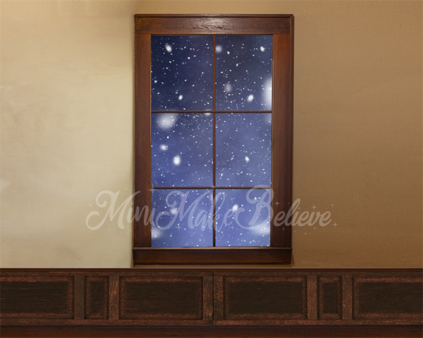 Kate Star Night Sky Backdrop Window Designed by Mini MakeBelieve