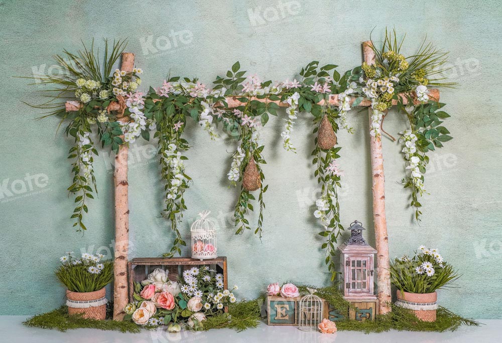 Kate Spring Backdrop Flower Stand Designed by Emetselch