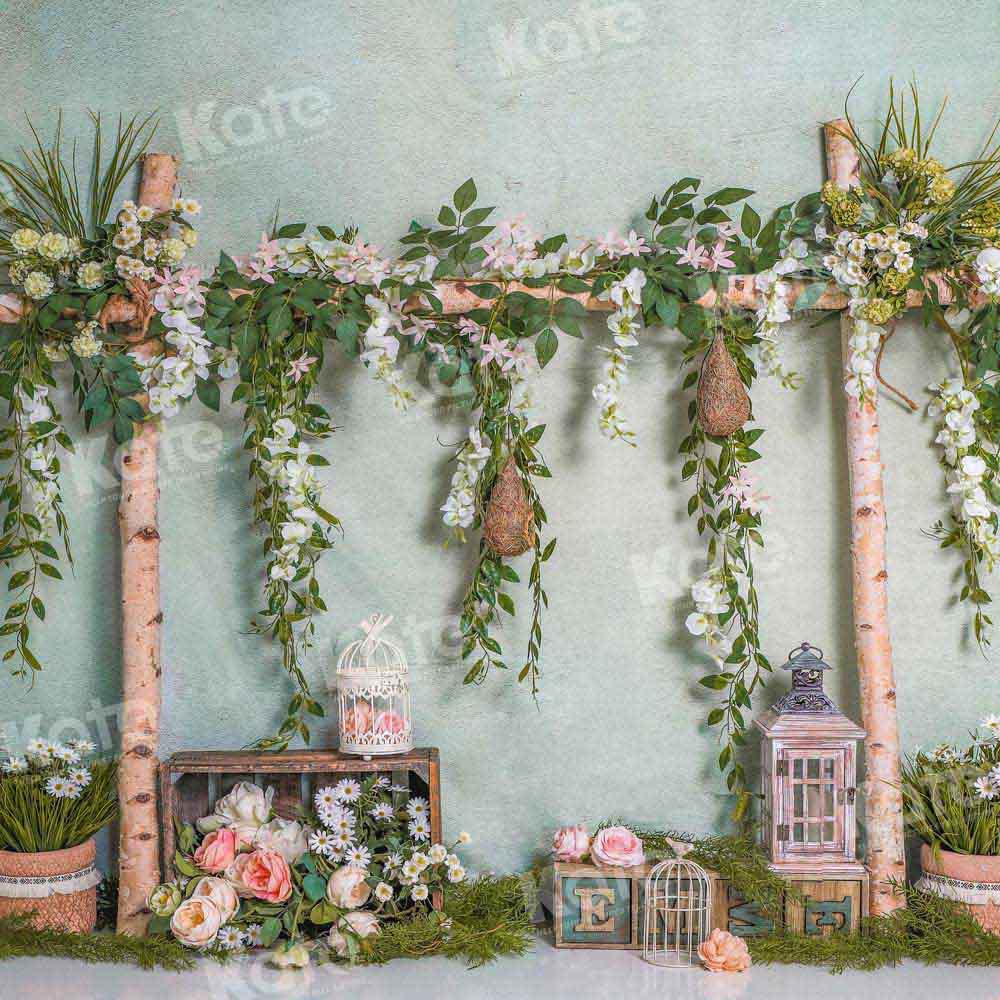 Kate Spring Backdrop Flower Stand Designed by Emetselch