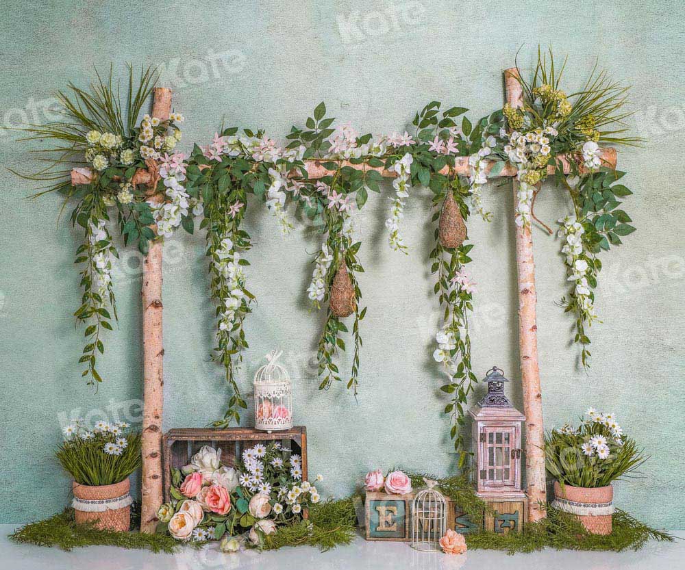 Kate Spring Backdrop Flower Stand Designed by Emetselch