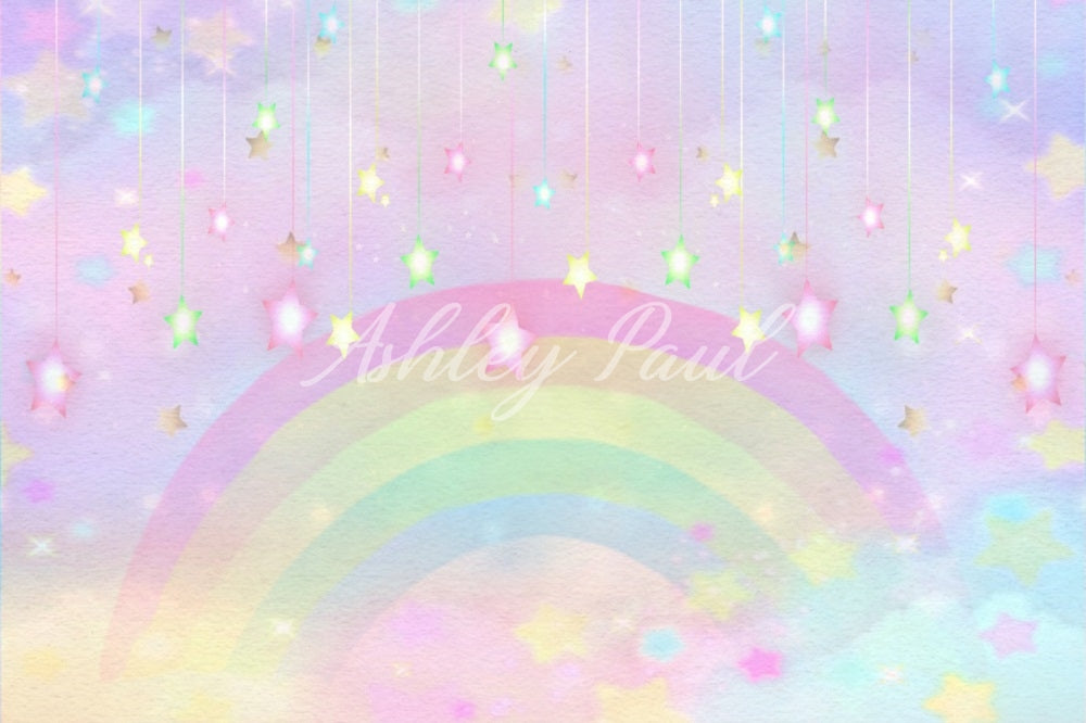 Kate Rainbow Fantasy Star Backdrop Designed by Ashley Paul - Kate Backdrop AU