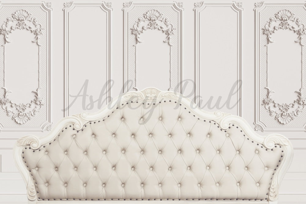 Kate Headboard White Wall Backdrop Designed by Ashley Paul - Kate Backdrop AU