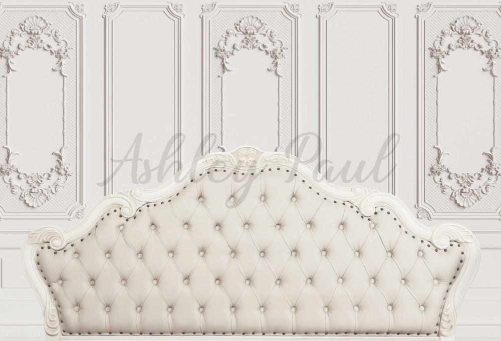 Kate Headboard White Wall Backdrop Designed by Ashley Paul - Kate Backdrop AU