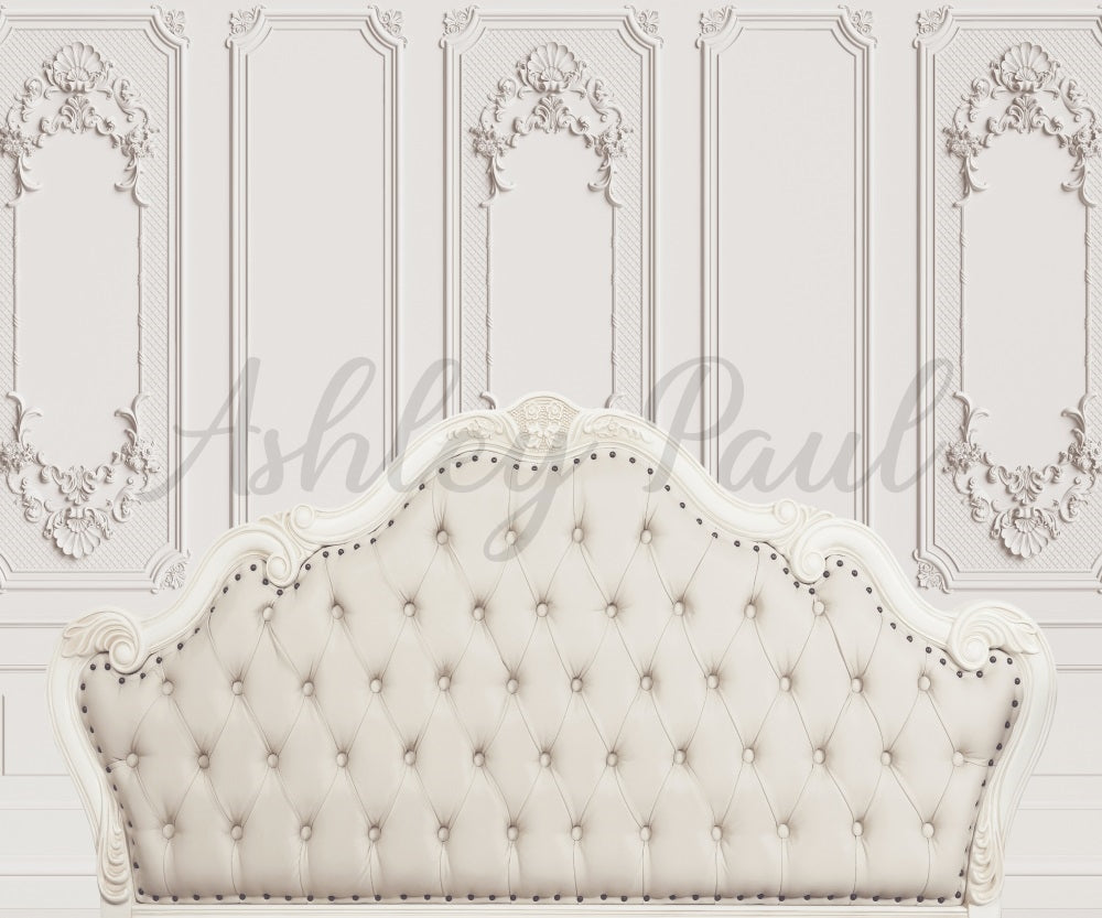 Kate Headboard White Wall Backdrop Designed by Ashley Paul - Kate Backdrop AU