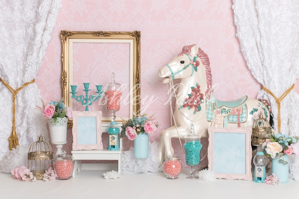 Kate Princess Girl Room Backdrop Designed by Ashley Paul - Kate Backdrop AU