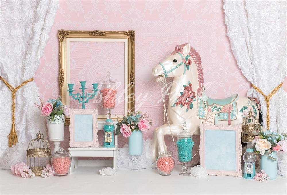 Kate Princess Girl Room Backdrop Designed by Ashley Paul - Kate Backdrop AU