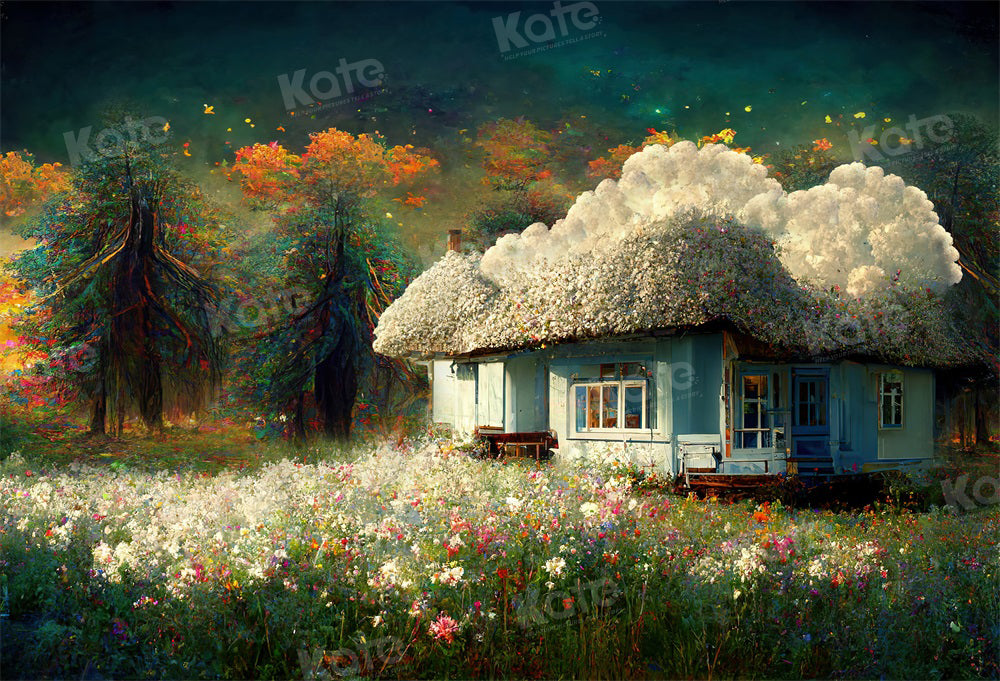 Kate Spring Oil Painting Style Backdrop for Photography - Kate Backdrop AU