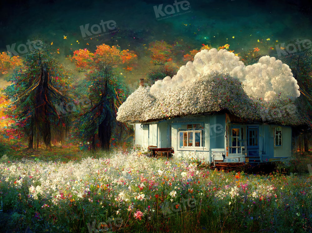 Kate Spring Oil Painting Style Backdrop for Photography - Kate Backdrop AU