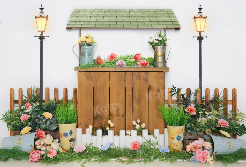 Kate Spring Flower Store Backdrop for Photography - Kate Backdrop AU