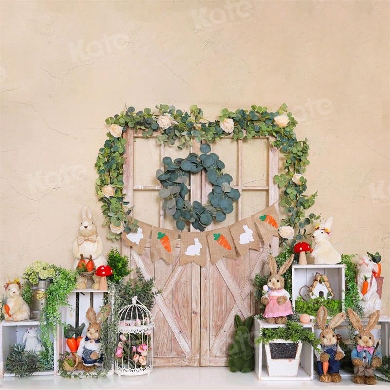 Kate Easter Bunny Flag Backdrop for Photography - Kate Backdrop AU