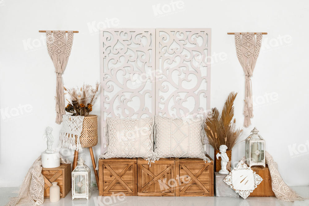 Kate Boho Backdrop Pillow Designed by Emetselch - Kate Backdrop AU