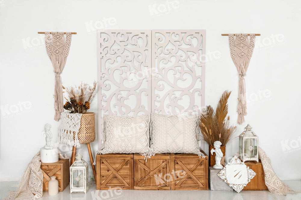 Kate Boho Backdrop Pillow Designed by Emetselch - Kate Backdrop AU