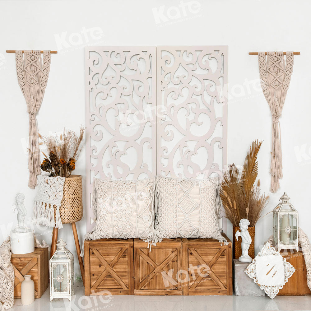 Kate Boho Backdrop Pillow Designed by Emetselch - Kate Backdrop AU