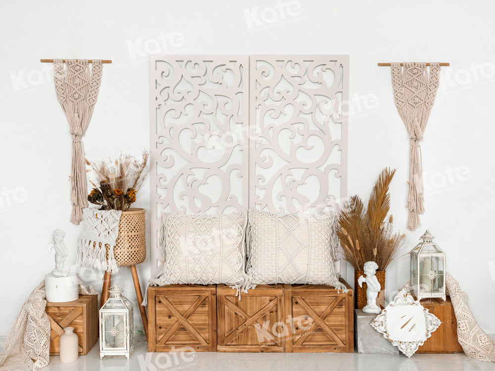 Kate Boho Backdrop Pillow Designed by Emetselch - Kate Backdrop AU