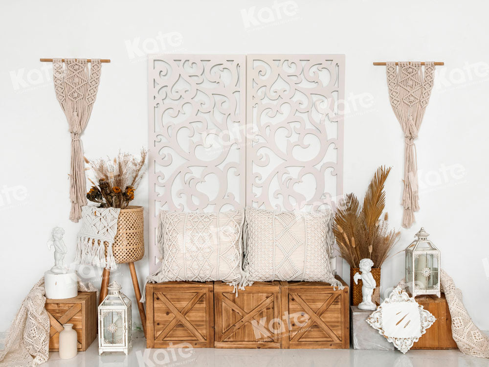 Kate Boho Backdrop Pillow Designed by Emetselch