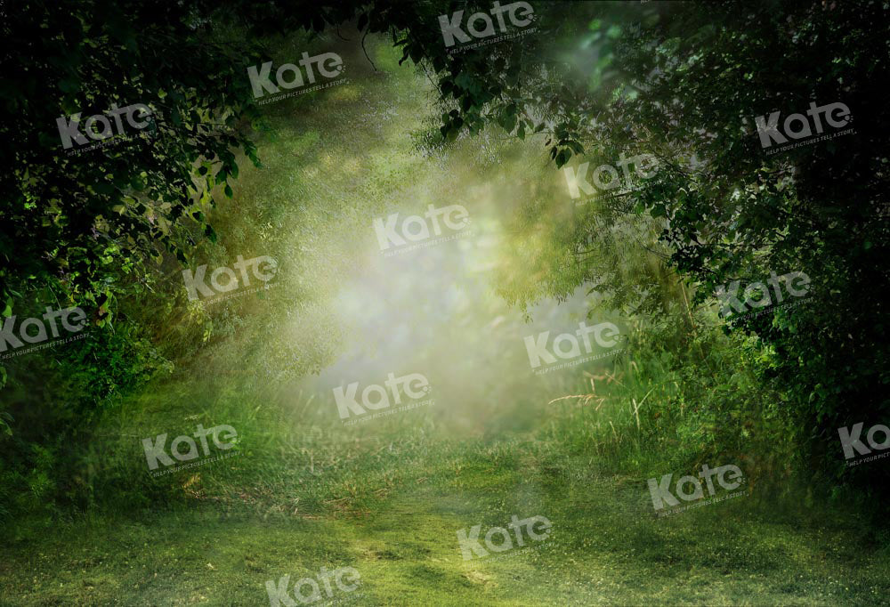 Kate Spring Forest Backdrop Green Designed by Chain Photography